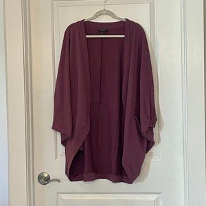 Banana Republic French Terry Cocoon Knit Wrap Cardigan